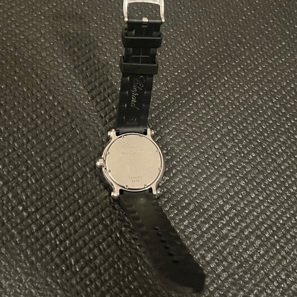Chopard Happy Sport Round Quartz 36mm Ladies Watch 8475 Stainless Steel Silver main image 7